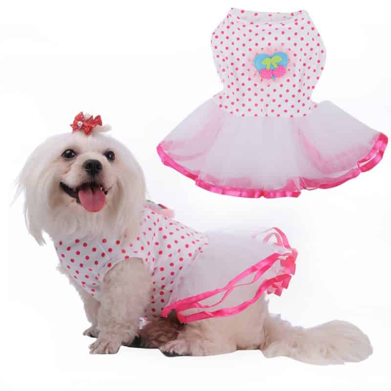 vestidos estilos princesas con tutus para perros